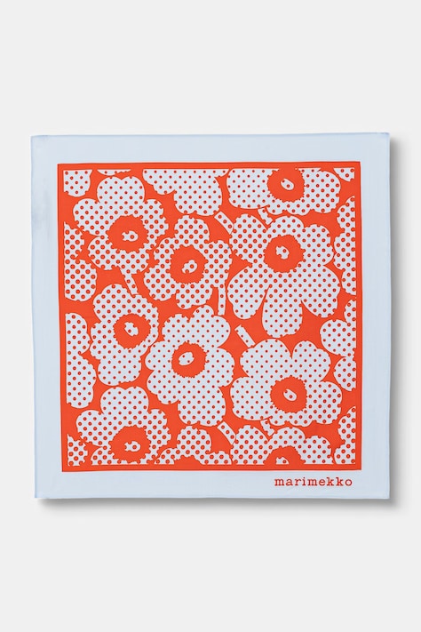 Marimekko marama za žene pamučna plava 095840
