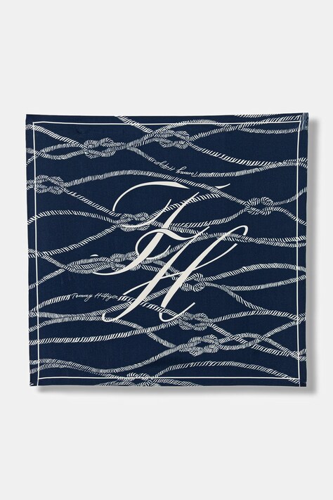 Tommy Hilfiger Szal damski granatowy AW0AW18687