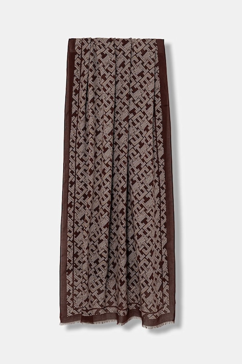 Tommy Hilfiger szal damski brązowy AW0AW18687