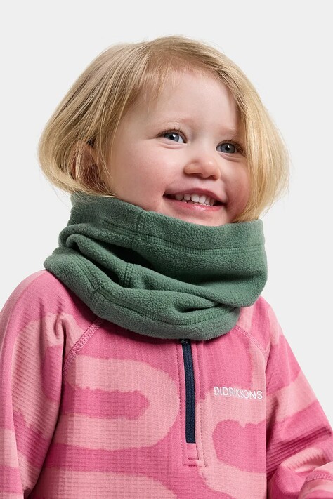 Didriksons Komin dziecięcy MONTE K NECKWARMER 2 zielony 506319