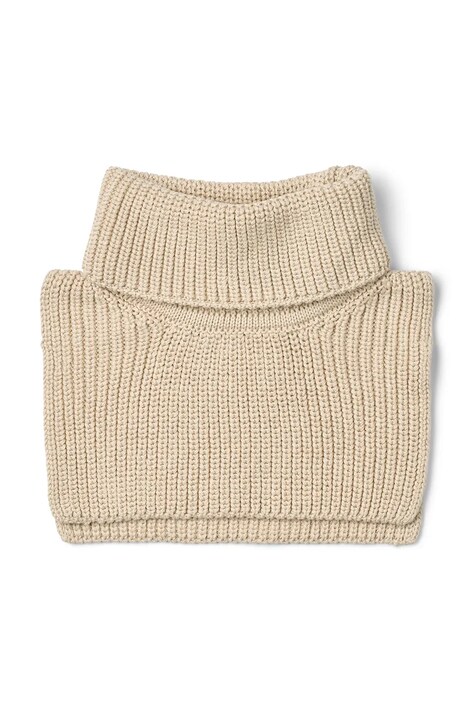 Liewood Λαιμός παιδικός βαμβακερός Meack Neckwarmer μπεζ LW20383