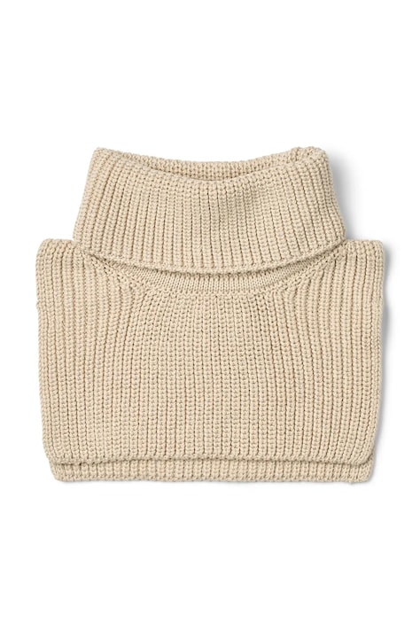 Liewood Λαιμός παιδικός βαμβακερός Meack Neckwarmer μπεζ LW20383