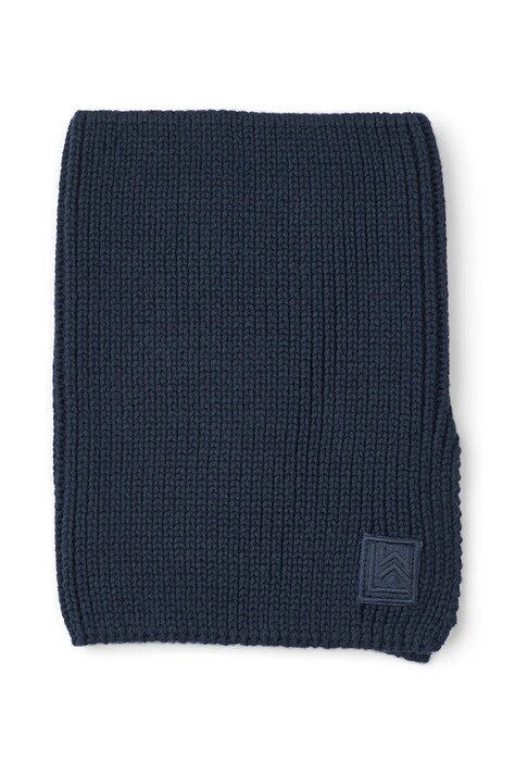 Liewood Λαιμός βρεφικός βαμβακερός Mathias Neckwarmer σκούρος μπλε LW20097
