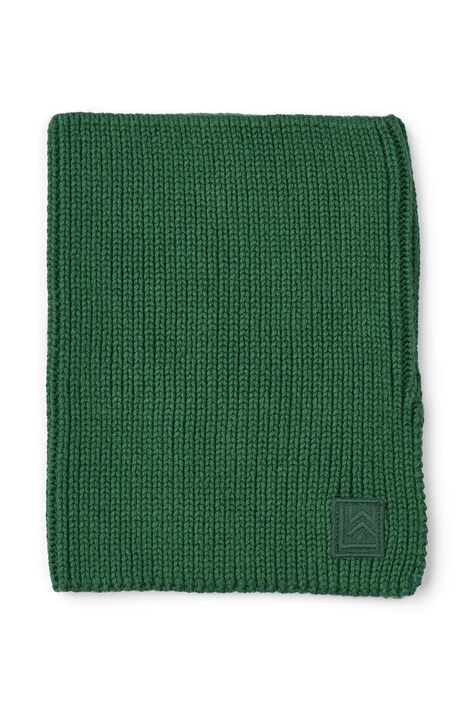 Liewood Komin niemowlęcy bawełniany Mathias Neckwarmer zielony LW20097