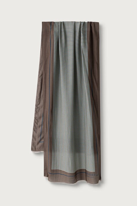 Guess Szalik męski z modalu brązowy M6BZ29 W4578