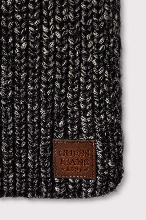 Guess Jeans шарф з додаванням вовни — AW26-SAMZW6, чорний — фото 2