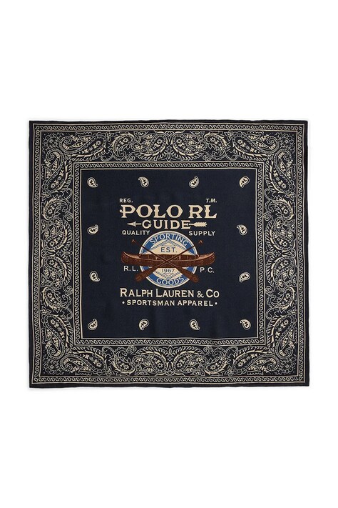 Polo Ralph Lauren Chusta męska bawełniana granatowa 449P20257