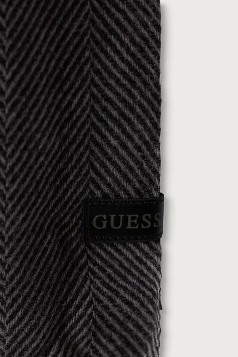 Guess Szalik męski OSLO czarny AM9672 POL03