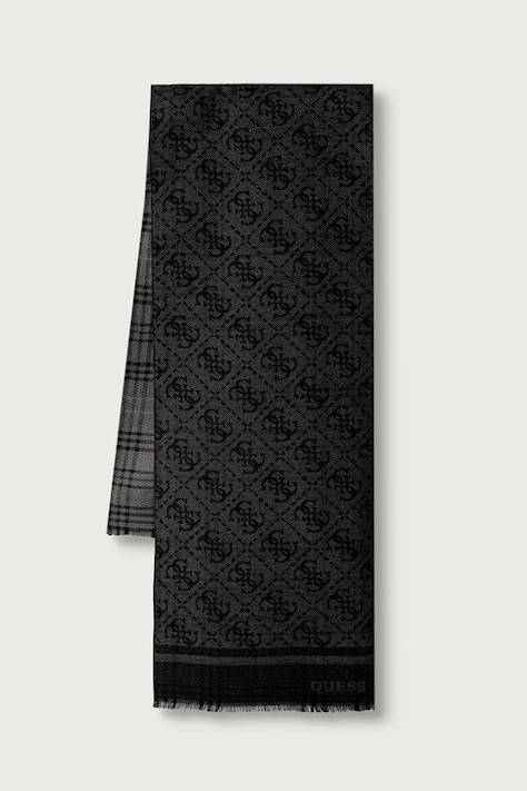 Guess Kratki šal s viskozom MILANO crni AM9670 POL03
