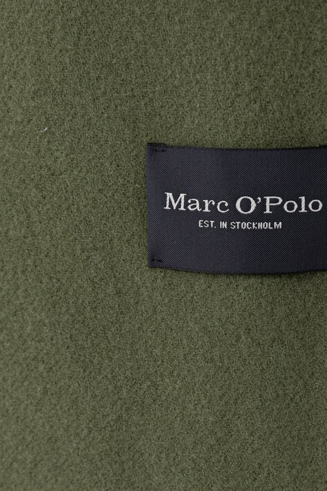 Marc O'Polo Szalik męski wełniany zielony 5000016401