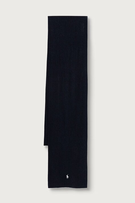 Polo Ralph Lauren szalik męski bawełniany granatowy 710B28863