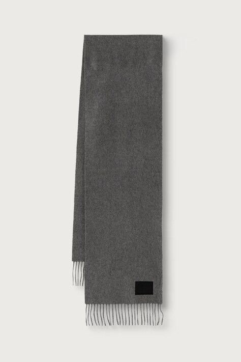 Paul Smith Szalik męski kaszmirowy szary M1A-150K-T613