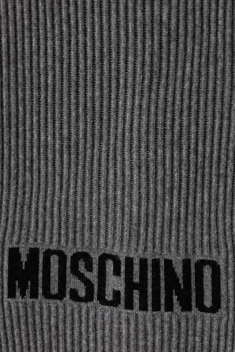 Moschino шарф чоловічий з вовною — фото 2