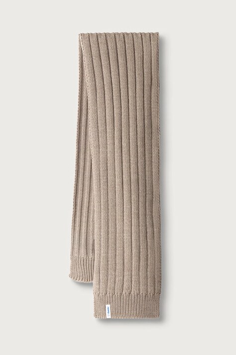 Eisbar Szalik z wełną merino Ayo Scarf brązowy E31075