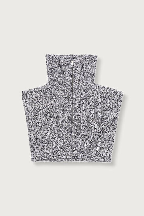 Maison Kitsuné Komin z wełną szary MRUAT03KT1218
