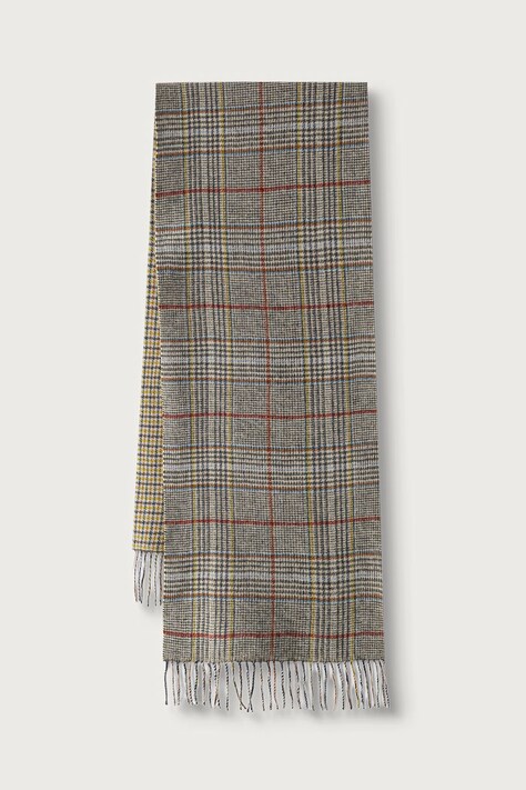 Barbour szalik wełniany multicolor USC0404