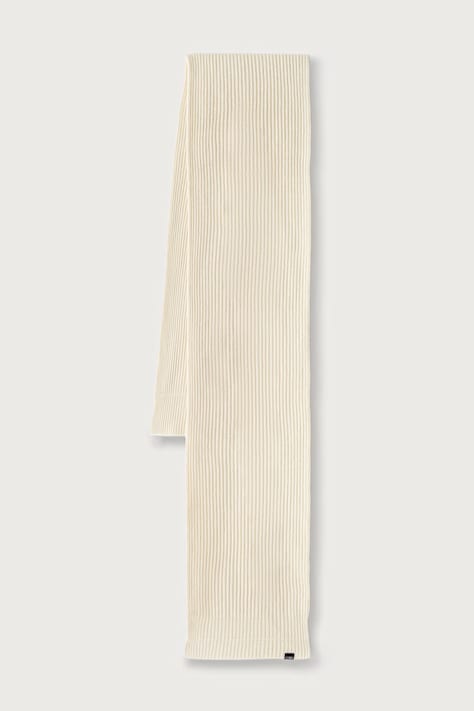 MM6 Maison Margiela szalik z dodatkiem wełny beżowy S52TE0061-M13285