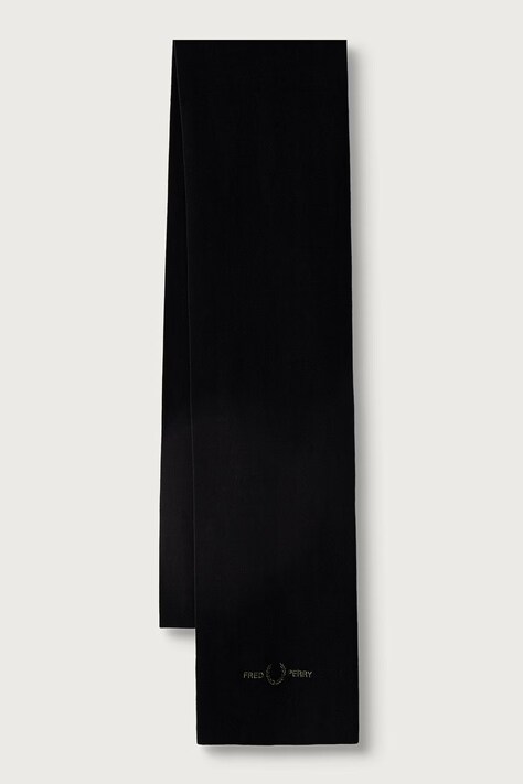 Fred Perry Szalik z bawełną czarny C3301