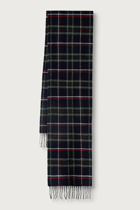 Fred Perry Szalik wełniany granatowy C3337
