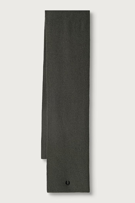 Fred Perry Szalik wełniany zielony C3307