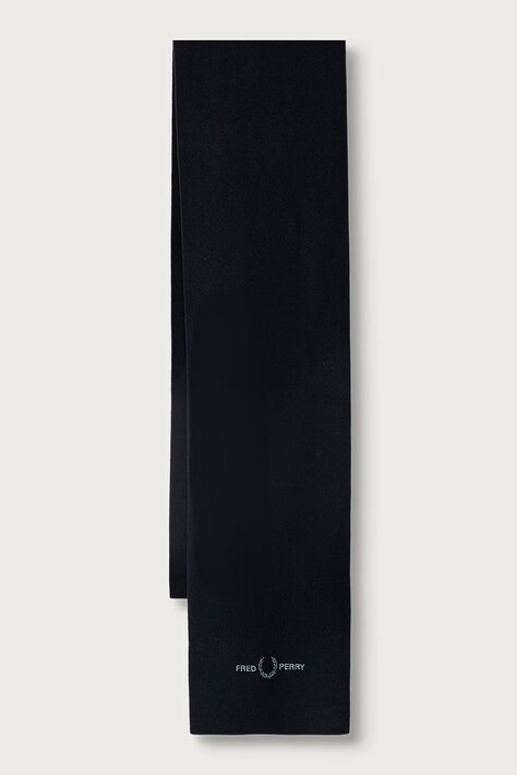 Fred Perry Szalik z bawełną granatowy C3301