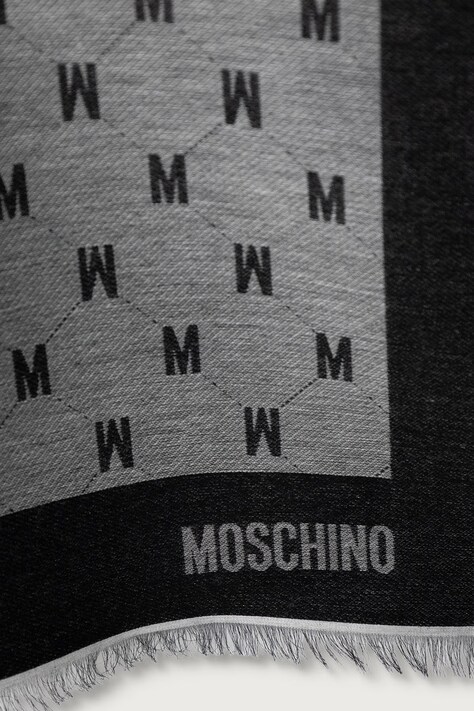 Moschino шарф з додаванням вовни — фото 3