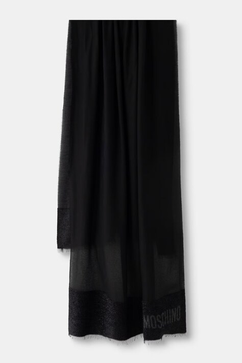 Moschino szalik czarny M3455 30849