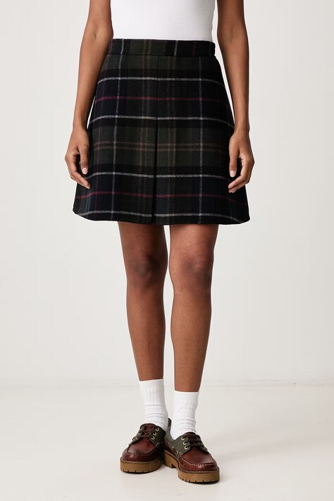 Barbour Marlow suknja s vunom šarena karirani uzorak LSK0180TN43