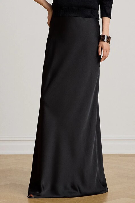 Lauren Ralph Lauren Spódnica rozkloszowana czarna 200P13810