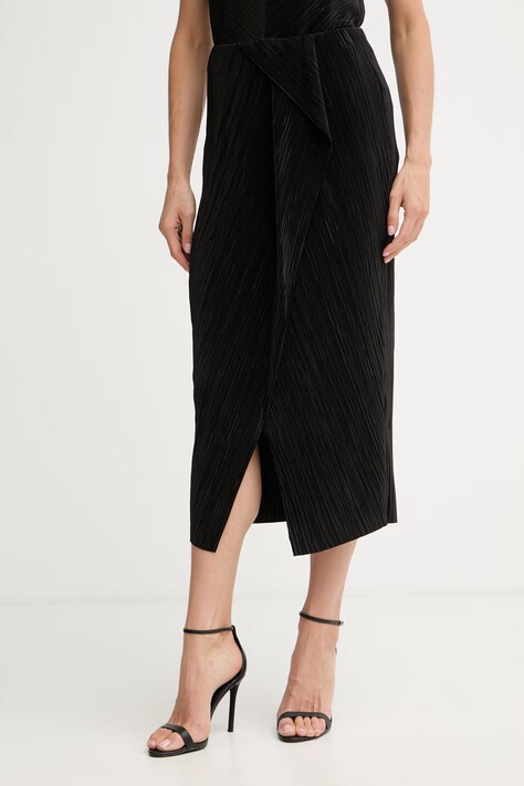 Calvin Klein spódnica czarna gładka LV044G229G
