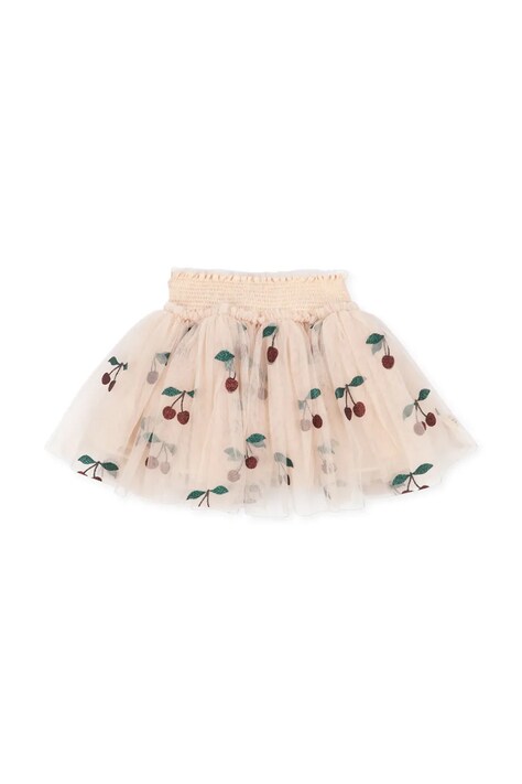 Konges Sløjd Spódnica TULLIE SMOCK SKIRT GRS beżowa KS106302