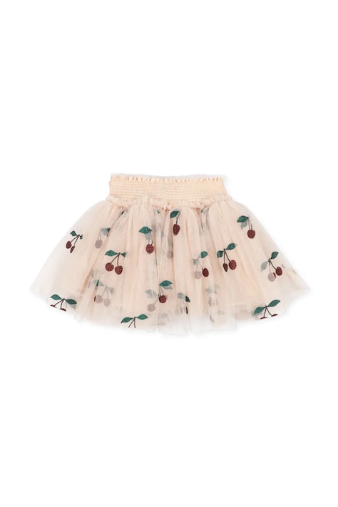 Konges Sløjd Spódnica TULLIE SMOCK SKIRT GRS beżowa KS106302