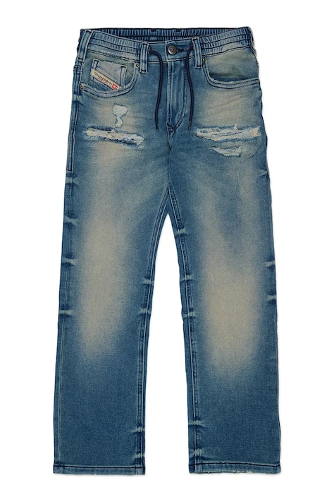 Diesel Jeansy jogger dziecięce D-KROS-J JJJ TROUSERS niebieskie J02544