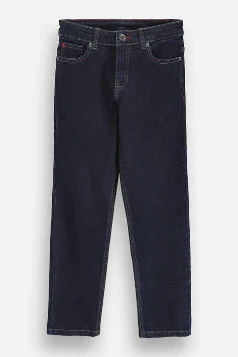 Coccodrillo Jeansy straight dziecięce granatowe COLLECTION JEANS BOY