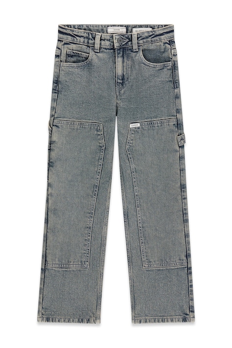 Guess Jeansy wide leg dziecięce szare L6BA13 D2229