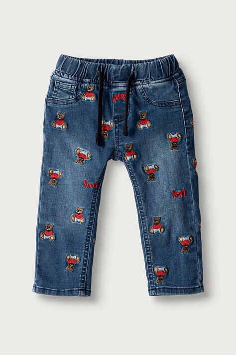Guess Jeansy dziecięce niebieskie I6BA01 D2212
