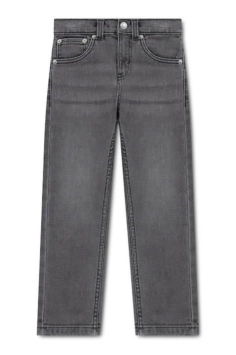Levi's jeansy slim fit dziecięce 511 SLIM NON PERFORMANCE szare 8EK278