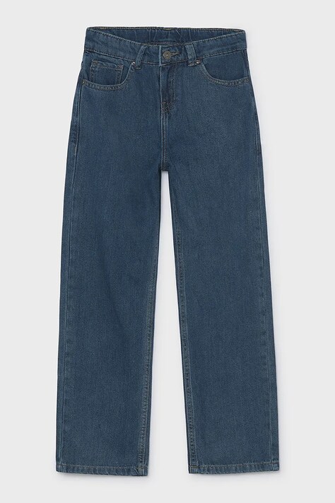 Mayoral Rifle wide leg detské denim wide fit modré 7515