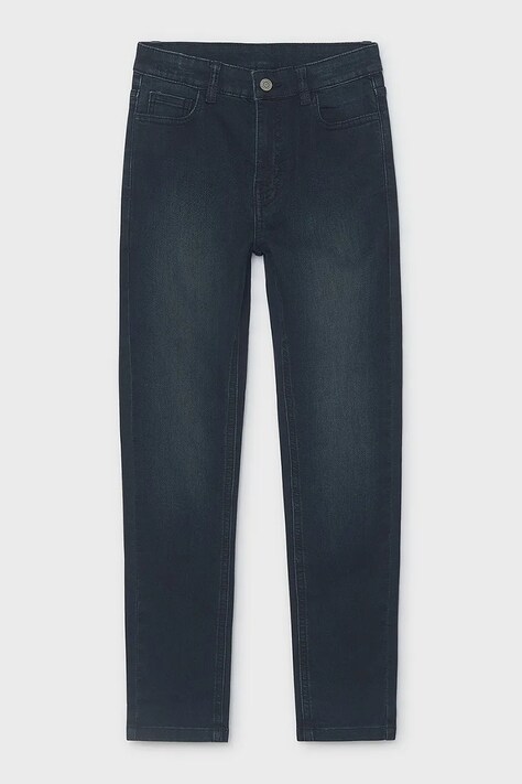 Mayoral Jeansy straight dziecięce soft denim granatowe 7509
