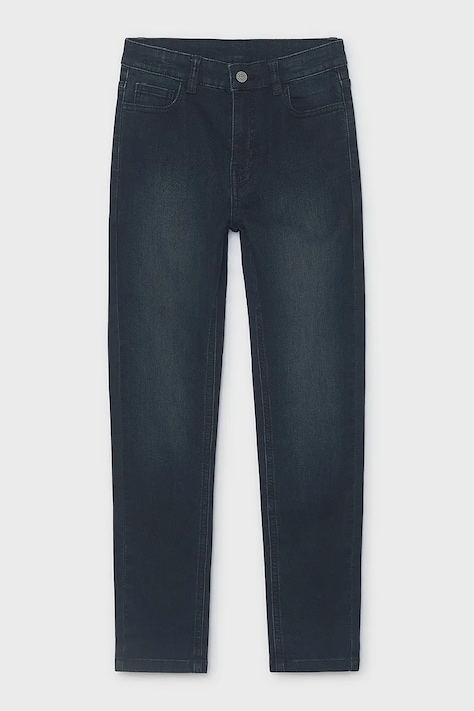 Mayoral Jeansy straight dziecięce soft denim granatowe 7509