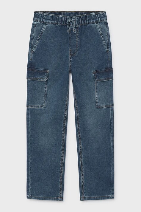 Mayoral джинси дитячі soft denim jogger блакитні 7506