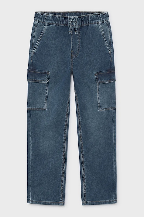 Mayoral джинси дитячі soft denim jogger блакитні 7506
