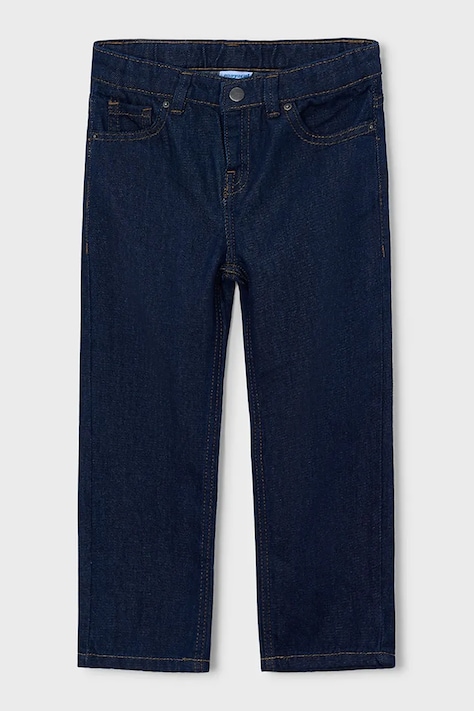 Mayoral Wide leg traperice za djecu denim wide fit mornarsko plave 4513