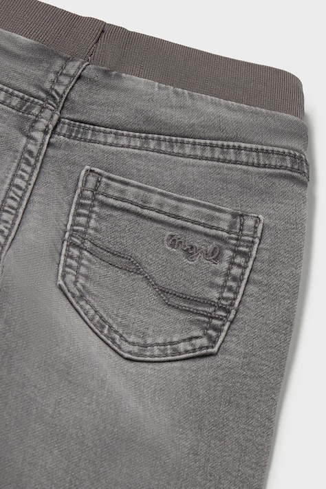 Mayoral Jeansy jogger dziecięce soft denim jogger szare 2543
