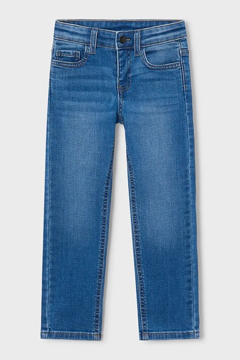 Mayoral Jeansy slim fit dziecięce slim fit basic niebieskie 504