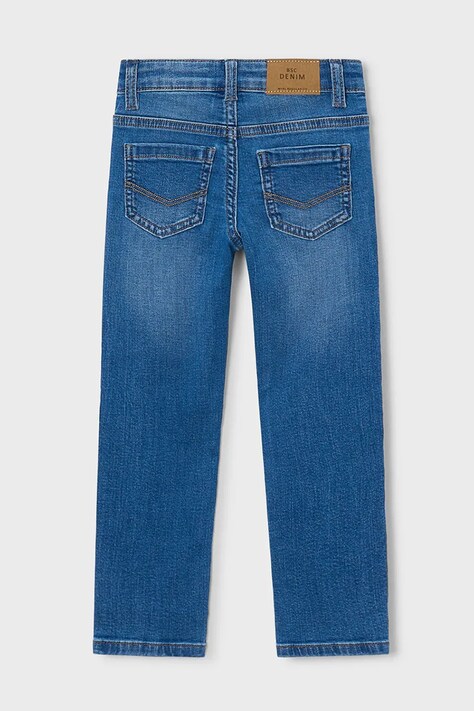 Mayoral Jeansy slim fit dziecięce slim fit basic niebieskie 504