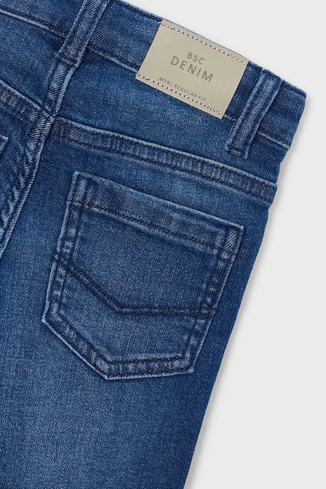 Mayoral Jeansy slim fit dziecięce slim fit basic niebieskie 504