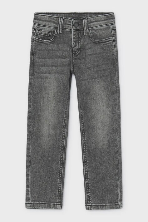 Mayoral Slim fit traperice za djecu crne 504