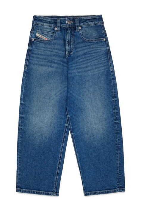 Diesel jeansy straight dziecięce D-DEVON-J TROUSERS niebieskie J02889