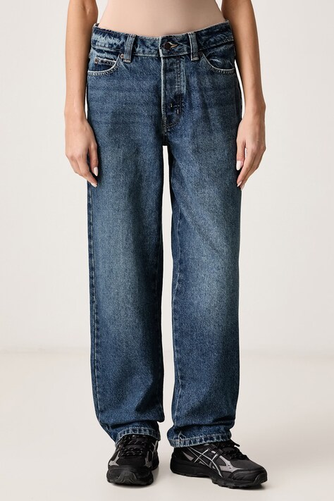 Dickies Jeansy relaxed fit damskie niebieskie DK0A88NKL891